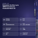 ROTULADOR ACRÍLICO LYRA 1MM AZUL OSCURO GRADUATE MARK ALL - resumen de atributos