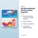 SET MANUALIDADES CAMPUS BOTON PEQUEÑO - características principales
