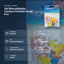SET MANUALIDADES CAMPUS ESTRELLAS GOMA EVA - resumen de atributos