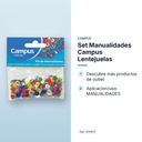SET MANUALIDADES CAMPUS LENTEJUELAS - características principales