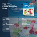 SET MANUALIDADES CAMPUS MARIPOSAS Y FLORES - resumen de atributos