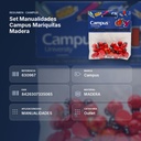 SET MANUALIDADES CAMPUS MARIQUITAS MADERA - resumen de atributos