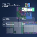 SET ORGANIZADOR SEMANAL CAMPUS - resumen de atributos