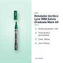 ROTULADOR ACRÍLICO LYRA 1MM SALVIA GRADUATE MARK ALL - características principales