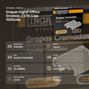 GRAPAS INGRAF OFFICE GRUESOS 23/15  CAJA 1000UDS - resumen de atributos