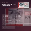 GRAPAS NOVUS 22/6 24/6 GALVANIZADAS - resumen de atributos