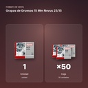 GRAPAS DE GRUESOS 15 MM NOVUS 23/15 - formato de venta: caja de 50