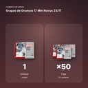 GRAPAS DE GRUESOS 17 MM NOVUS 23/17 - formato de venta: caja de 50