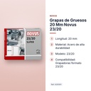 GRAPAS DE GRUESOS 20 MM NOVUS 23/20 - características principales