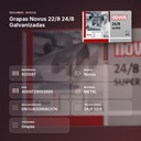 GRAPAS NOVUS 22/8 24/8 GALVANIZADAS - resumen de atributos