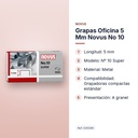 GRAPAS OFICINA 5 MM NOVUS NO 10 - características principales
