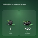 TALADRO NOVUS B230 RE+NEW 30 HOJAS - formato de venta: caja de 20
