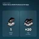 TALADRO NOVUS B240 PROFESIONAL 40 HOJAS - formato de venta: caja de 20