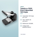 TALADRO P-1000 GRAN CAPACIDAD 140 HOJAS - características principales
