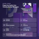 PAPEL DE SEDA LISO VIOLETA BOLSA 10 HOJAS - resumen de atributos