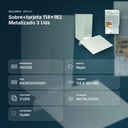 SOBRE+TARJETA 114*162 METALIZADO 3 UDS - resumen de atributos