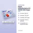 PAPEL CLAIREFONTAINE A3 120GR 250 HOJAS - características principales