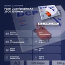 PAPEL CLAIREFONTAINE A3 250G 125 HOJAS - resumen de atributos