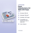 PAPEL CLAIREFONTAINE A4 160G 250 HOJAS - características principales