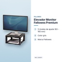 ELEVADOR MONITOR FELLOWES PREMIUM - características principales