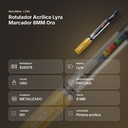 ROTULADOR ACRÍLICO LYRA MARCADOR 8MM ORO  - resumen de atributos