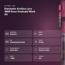 ROTULADOR ACRÍLICO LYRA 1MM ROSA GRADUATE MARK ALL - resumen de atributos