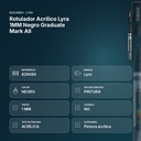ROTULADOR ACRÍLICO LYRA 1MM NEGRO GRADUATE MARK ALL - resumen de atributos