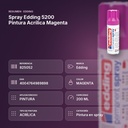 SPRAY EDDING 5200 PINTURA ACRÍLICA MAGENTA - resumen de atributos