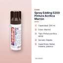 SPRAY EDDING 5200 PINTURA ACRÍLICA MARRON - características principales