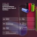 CUBILETES PORTAROTULADORES MAGNÉTICOS FAIBO 4 SURTIDOS - resumen de atributos