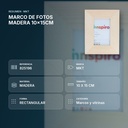 MARCO DE FOTOS MADERA 10x15CM - resumen de atributos