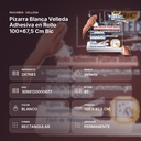 PIZARRA BLANCA VELLEDA ADHESIVA EN ROLLO 100X67,5 CM BIC - resumen de atributos