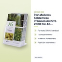 PORTAFOLLETOS SOBREMESA PREMIUM ARCHIVO 2000 DIN A5 VERTICAL - características principales