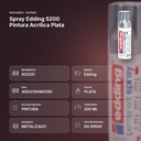 SPRAY EDDING 5200 PINTURA ACRÍLICA PLATA - resumen de atributos