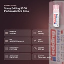 SPRAY EDDING 5200 PINTURA ACRÍLICA ROSA - resumen de atributos