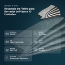 RECAMBIO DE FIELTRO PARA BORRADOR DE PIZARRA 10 UNIDADES - resumen de atributos