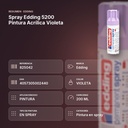 SPRAY EDDING 5200 PINTURA ACRÍLICA VIOLETA - resumen de atributos