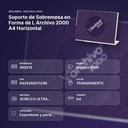 SOPORTE DE SOBREMESA EN FORMA DE L ARCHIVO 2000 A4 HORIZONTAL - resumen de atributos