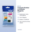CARTUCHO BROTHER LC3219XLM MAGENTA - características principales