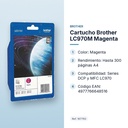CARTUCHO BROTHER LC970M MAGENTA - características principales