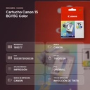 CARTUCHO CANON 15 BCI15C COLOR  - resumen de atributos