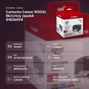 CARTUCHO CANON 1500XL BK/C/M/Y /PACK4 9182B004 - resumen de atributos