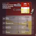 CARTUCHO CANON 521 CLI521Y AMARILLO 2936B001AA - resumen de atributos