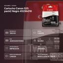CARTUCHO CANON 525 PACK2 NEGRO 4529B010 - resumen de atributos