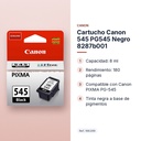 CARTUCHO CANON 545 PG545 NEGRO 8287B001 - características principales