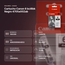 CARTUCHO CANON 6 BCI6BK NEGRO 4705A002AB - resumen de atributos