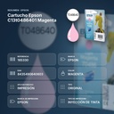 CARTUCHO EPSON C13T0486401 MAGENTA  - resumen de atributos