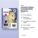 CARTUCHO EPSON C13T09634010 MAGENTA - características principales