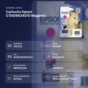 CARTUCHO EPSON C13T09634010 MAGENTA - resumen de atributos