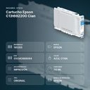 CARTUCHO EPSON C13T692200 CIAN - resumen de atributos